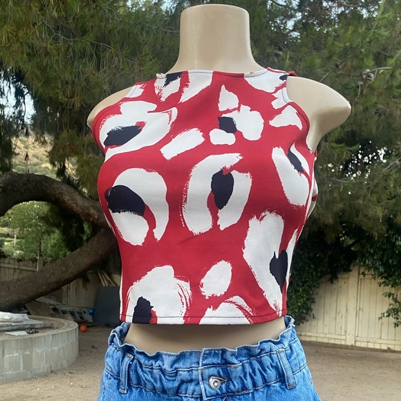 Zara elastic waist hight rise jeans - Picture 7 of 8